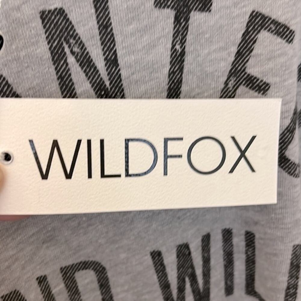 NWT Wildfox Ophelia raw fringe detail cut off sweatshirt - Picture 12 of 13